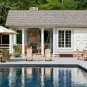 House Plans with Pools and Outdoor Kitchens for Rear Home Idea: Small Modern House Plans With Pools Outdoor Wood Furniture Finished In Modern Design With Wooden Material Of Furntiure