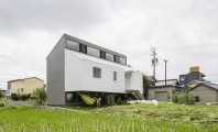 Modern Japanese Architecture Home Gives Inspiring Design Idea: Naturally Architecture Kawate Residence Home Design Exterior Used Small Home Shaped In Contemporary Decoration Ideas